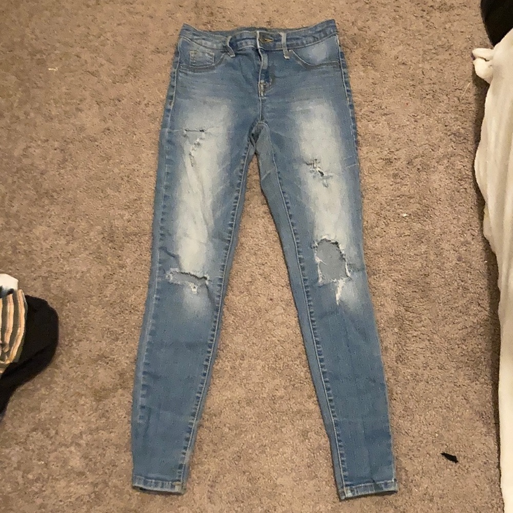 ripped jeans